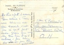 CPSM Paris Basilique du Sacre Coeur de Montmartre