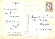 CPSM Cauterets (H P) Cascade de Lutour