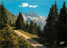 CPSM Massif de Belledonne la route pittoresque du Pre de l'Arc