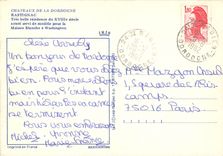 CPSM Rastignanc Tres belle residence du XVIIIe s