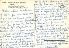 CPSM Societe Mutualiste SFK L'Oasis Maison de Repos P Broca Le Moulin et les eaux Vives