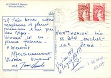 CPSM Le Corbier (Savoie) Alt 1650 m