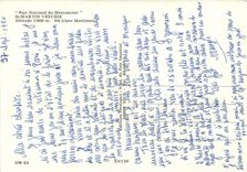 CPSM Parc national du Mercantour St Martin Vesubie alt 1000 m alpes Mmes