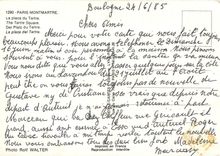 CPSM Paris Montmartre La place du Tertre