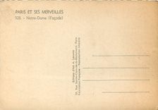 CPSM Paris et ses merveilles N D (Facade)