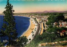 CPSM La Cote d'Azur Nice Vue d'ensemble prise du chateau