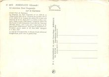 CPSM Bordeaux (Gironde) Le nouveau Pont Suspendu sur la Garonne