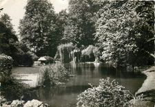 CPSM Lille (Nord) Piece d'eau et Grotte du jardin Vauban cree en 1861