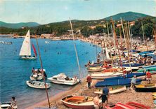 CPSM La Cote d'Azur San Peire Les Issambres (Var) La plage