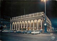 CPSM Bordeaux (Gironde) Le grand vu du nuit