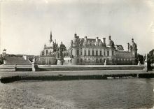 CPSM Chantilly (Oise) Le chateau