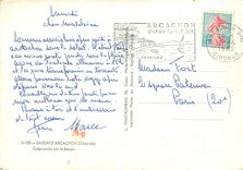 CPSM Bassin d'Arcachon (Gironde) Crepuscule sur le Bassin