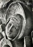 CPSM Cathedrale d'Autun (S et L) Fuite en Egypte Tete de la Vierge Chapiteau (XIIe s)