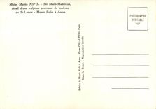 CPSM Moine Martin XIIe s Ste Marie Madeleine