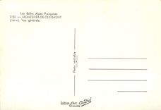 CPSM Monestier de Clermont Vue generale (Isere)