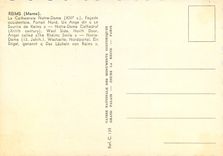 CPSM Reims (Marne) La Cathedrale N D(XIIIe s)