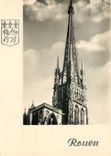 CPSM Rouen (Seine Mme) La Grande Fleche de la cathedrale haut 156 m