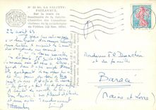 CPSM La Salette Fallavaux Sur la route du Sanctuaire de la Salette