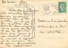 CPSM Paris Facade de la Cathedrale N D (1163 1260)