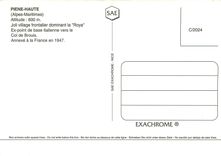 CPSM Pienne Haute (Alpes Mmes) Alt 600 m Joli village Frontalier dominant la Roya