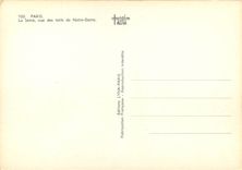CPSM Paris La Seine vue des toits de N D