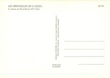 CPSM Les Merveilles de l'Anjou Le chateau du Pessis Bourre (XVe s)