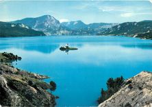 CPSM Barrage de Serre Poncon (H A) La chapelle St Michel