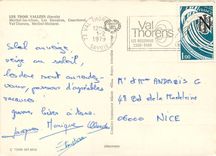 CPSM Les Trois Vallees (Savoie) Meribel les Allues les Menuires courchevel val Thorens Meribel Motta