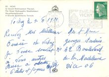 CPSM Vichy le Grand Etablissement Thermal