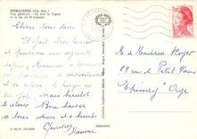 CPSM Speracedes (Alp Mma) Vue generale au loin le Tignet et le lac de St Cassien