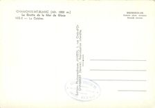 CPSM Chamonix Mont Blanc (Hte Savoie) (Alt 1050 m) la Grotte de la Mer de Glace la Cuisine 