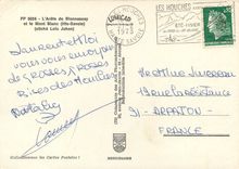 CPSM L'Arete de Bionnassay et le Mont Blanc (Hte Savoie)