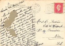 CPSM Lourdes (Htes Pyr) Le Gavr de Pau vu du telepherique du Beov