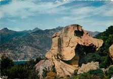 CPSM Charmes et Couleurs de la Corse les Calanche de piana la tete de chien