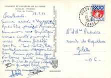 CPSM Charmes et Couleurs de la Corse Vivario Pont du Vecchin