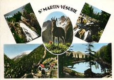 CPSM Saint Martin Vesubie (A M) La Boreon les Cascade le Vallon