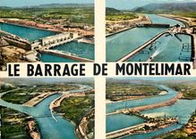 CPSM Amenagement du Rhone Montelimar