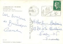 CPSM Carrefour du Tourisme Briancon Alt 1326 m Vieille Ville les Fortifications