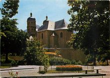 CPSM Le PLus Haute Ville d'Europe Briancon (H A) alt 1326 m Jardin d'ete et la Collegiale