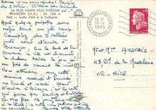 CPSM Le PLus Haute Ville d'Europe Briancon (H A) alt 1326 m Jardin d'ete et la Collegiale