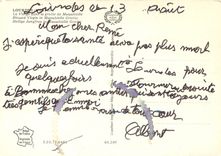 CPSM Lourdes la vierge dans la grotte de Massabielle