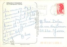 CPSM Bourbon l'Archambault l'Etablissement Thermal