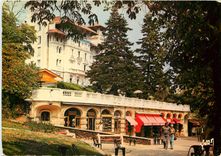CPSM Chatelguyon (Puy de Dome) Un Aspect du Parc Thermal