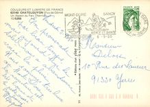 CPSM Chatelguyon (Puy de Dome) Un Aspect du Parc Thermal