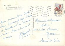 CPSM Nice la Promenade des Anglais palais de la Mediterranee