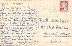 CPSM Les Sablettes la plage