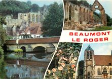 CPSM Beaulont le Roger (Eure)