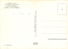 CPSM Souillac( Lot) Eglise abbatiale XIIe s Portail interieur