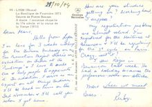 CPSM Lyon (Rhone) La basilique de Fourviere 1872