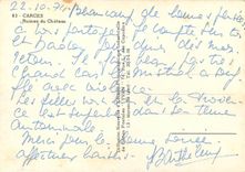 CPSM Carces Ruines du Chateau